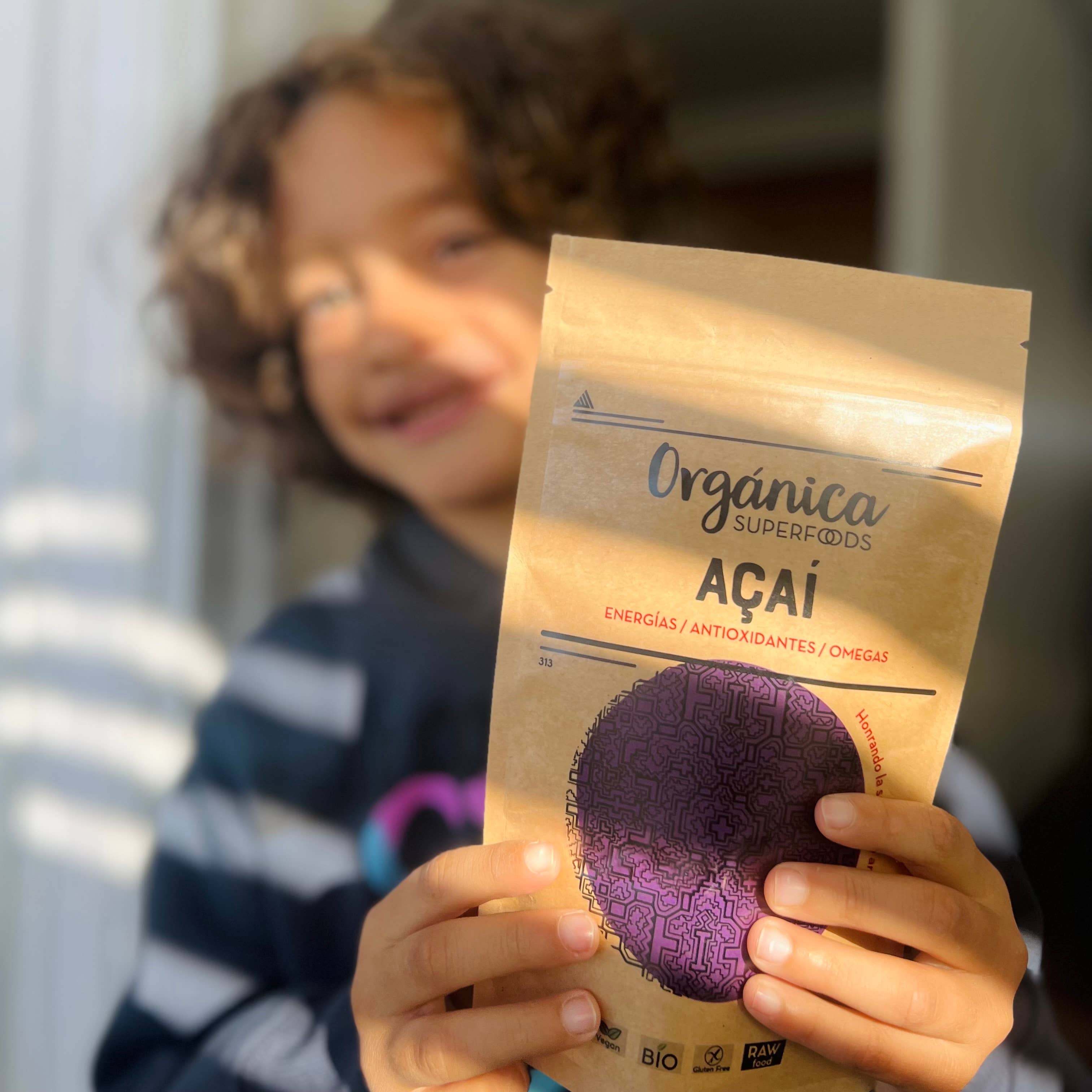 Orgánica Superfoods SL – Proteína/Superalimento em pó por atacado – Pó de açaí orgânico - 100 g3