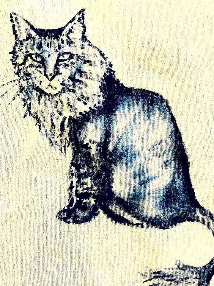 Op maat gemaakt portretkussen voor huisdieren voor wholesale door James River Linen