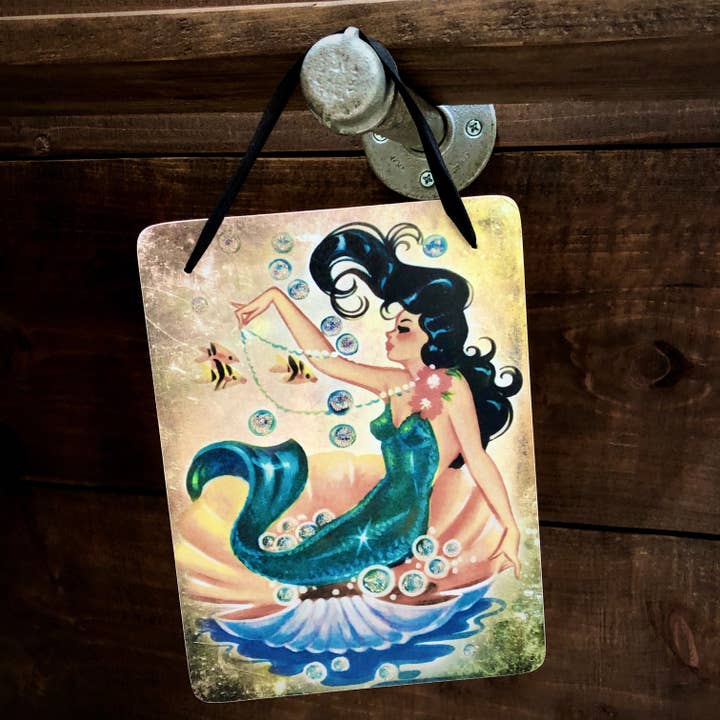 Yesterday's Best - Wholesale Wall Accent - Vintage Mermaid Wall Decor