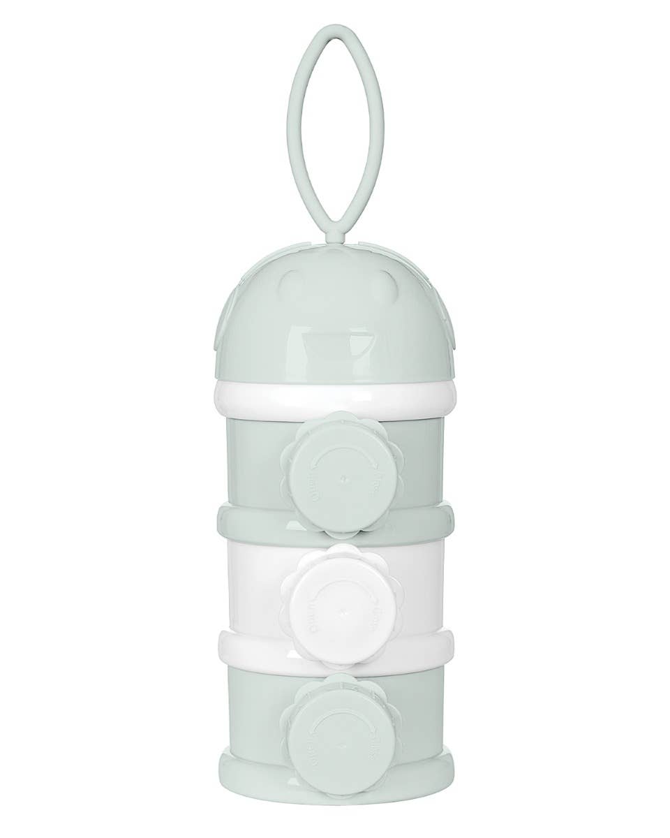 Kikkaboo - Wholesale Milk/Juice Bottle - Mint 3-compartment powdered milk dispenser0