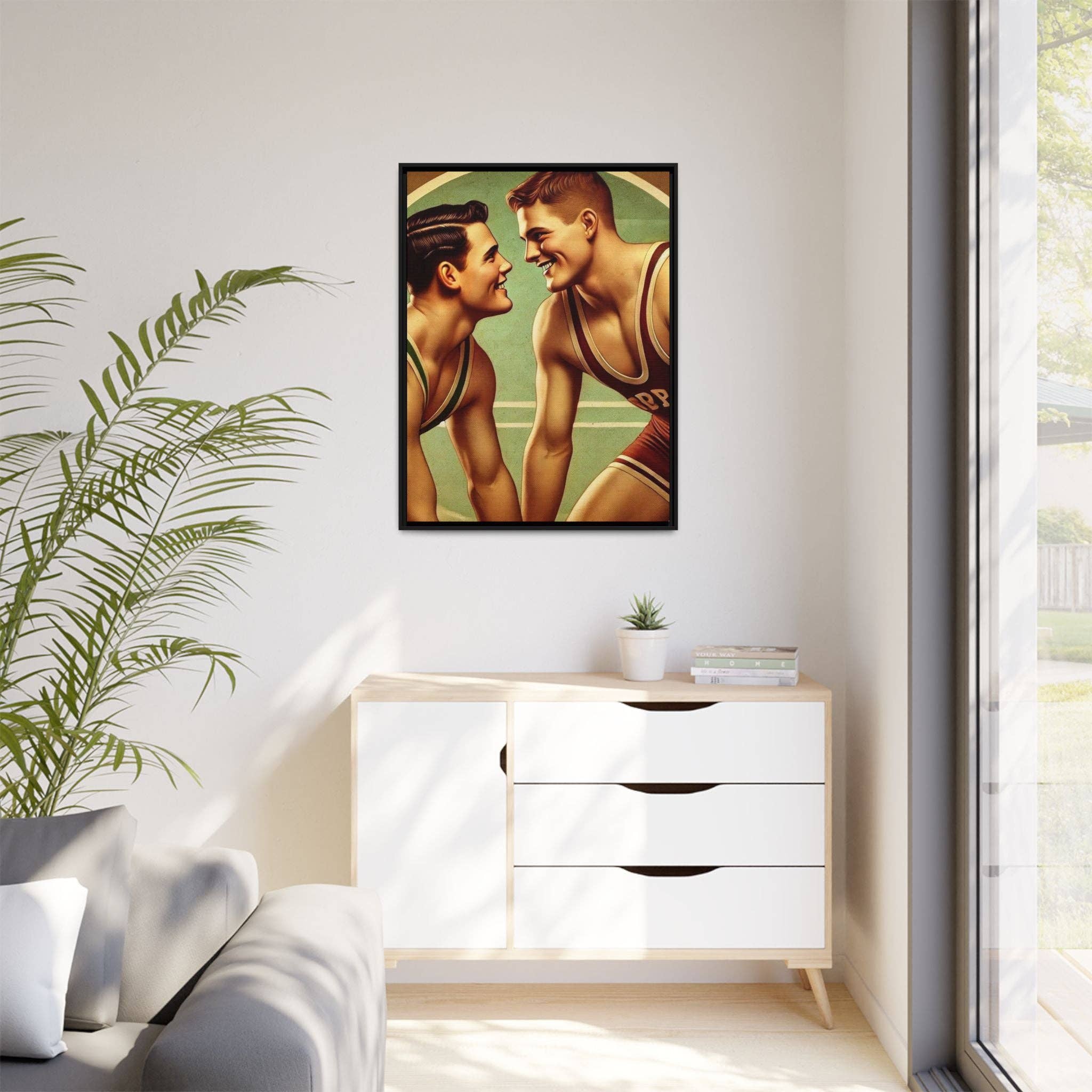 Walt & Pete - Wholesale Art Print - Missing Art Studies - Grant 03140