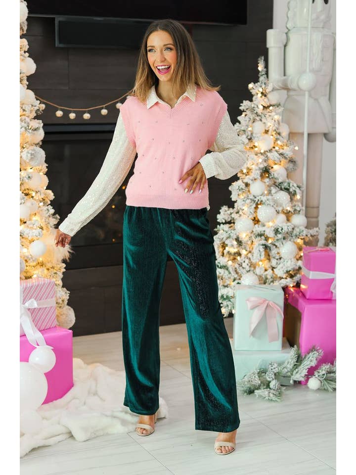 Glitz & Glam Pink Vest for wholesale on Faire8