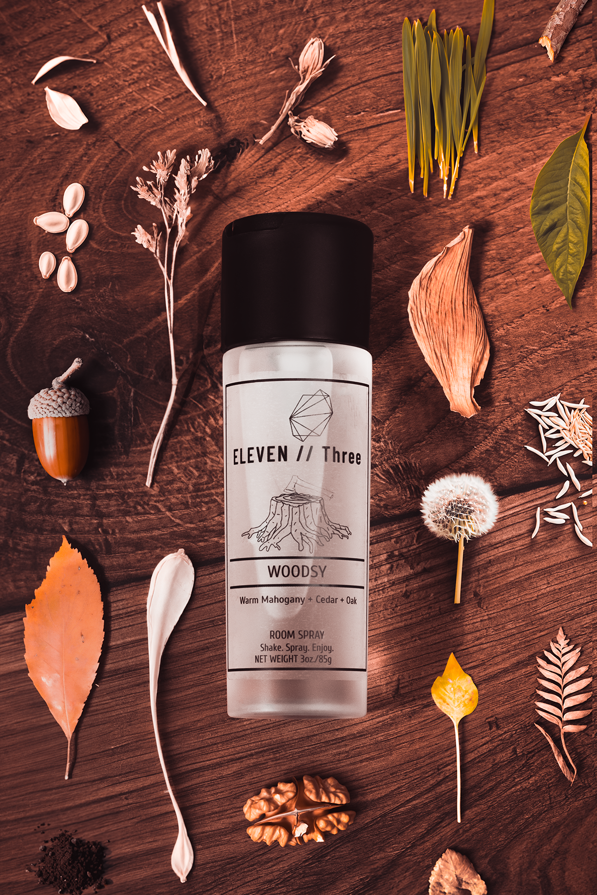 ELEVEN//Three - Wholesale Jar/Filled Candle - WOODSY2