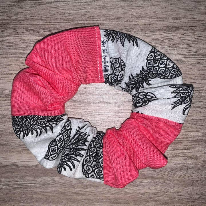 Elastico per capelli color block Pineapple Pink per la vendita all'ingrosso da parte di Stand Tall Giraffe Crafts