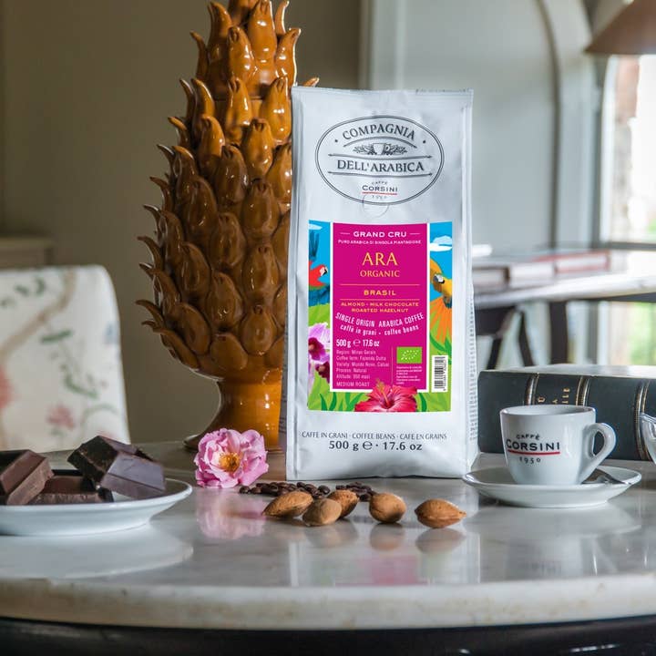 Caffè Corsini - Wholesale Coffee Beans - Coffee beans | Ara Organic | Brazil | 100% Arabica | 500g2