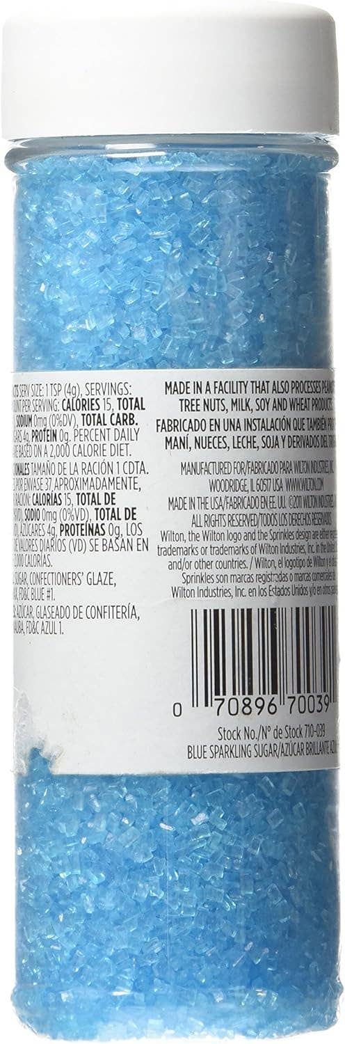 Innovarix – wholesale Sprinkles – Sparkling Sugar Decorating Sprinkles, 5.25 oz., Blue1