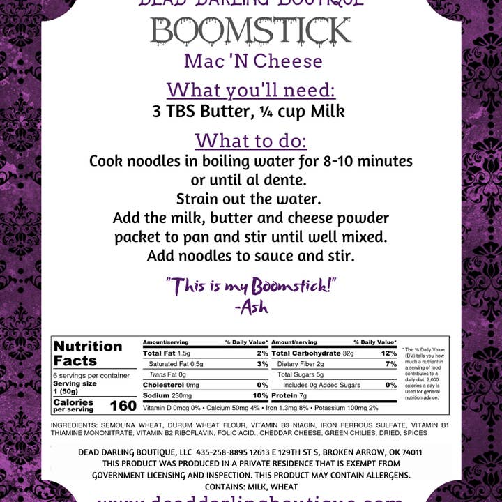 Dead Darling Boutique - Wholesale DIY Food Kit - Mac Slasher Bundle4