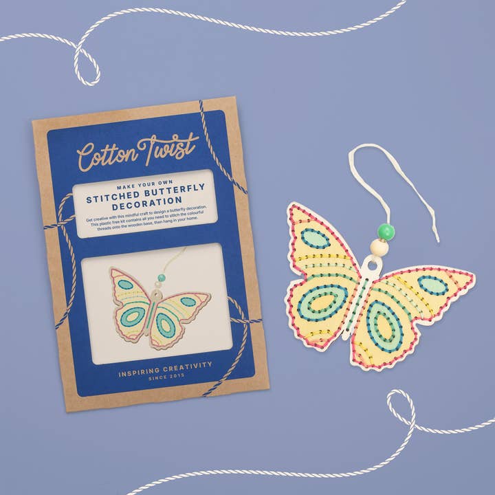Créez votre propre décoration de papillon cousu pour la vente par Cotton Twist (WE PREPAY ALL US DUTIES)