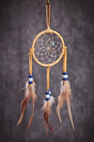 Sanyork Fair Trade - Wholesale Dream Catcher - Dream Catcher Hand Made Decorative 2" Assorted Colors0