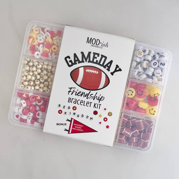 MODish Design Co - Wholesale DIY Jewelry - Kids - KC Game Day Bead Kit2