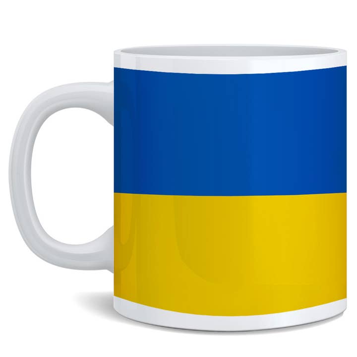 Support du drapeau de l'Ukraine avec motif « Ukraine Ukrainian Pride Show » (11) pour la vente par Gotham Gifts