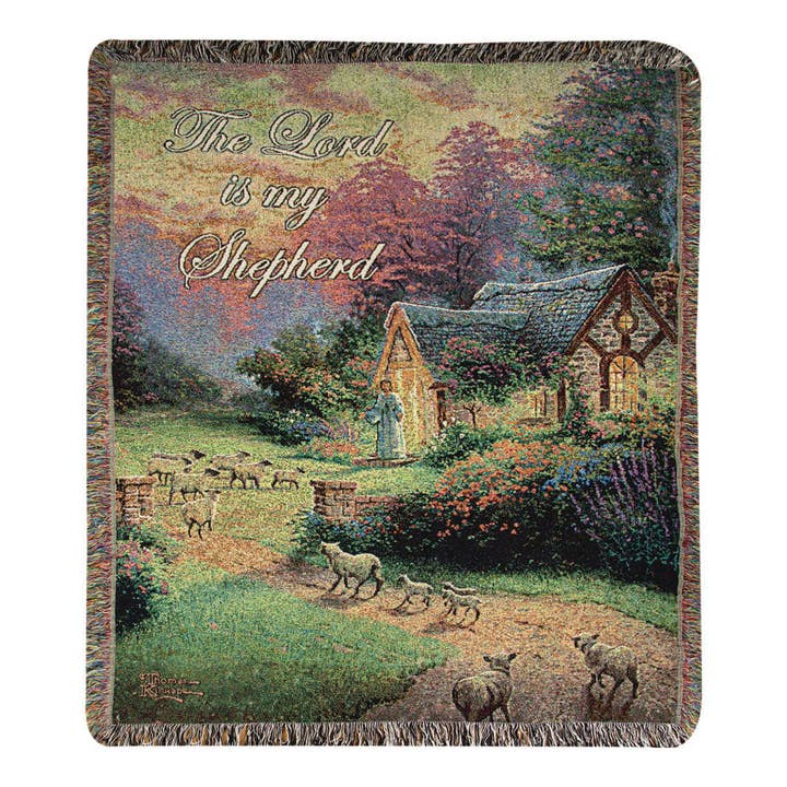 Manual Woodworkers and Weavers, Inc. - Wholesale Throw Blanket - Good Shepherds Cottage -Kin-