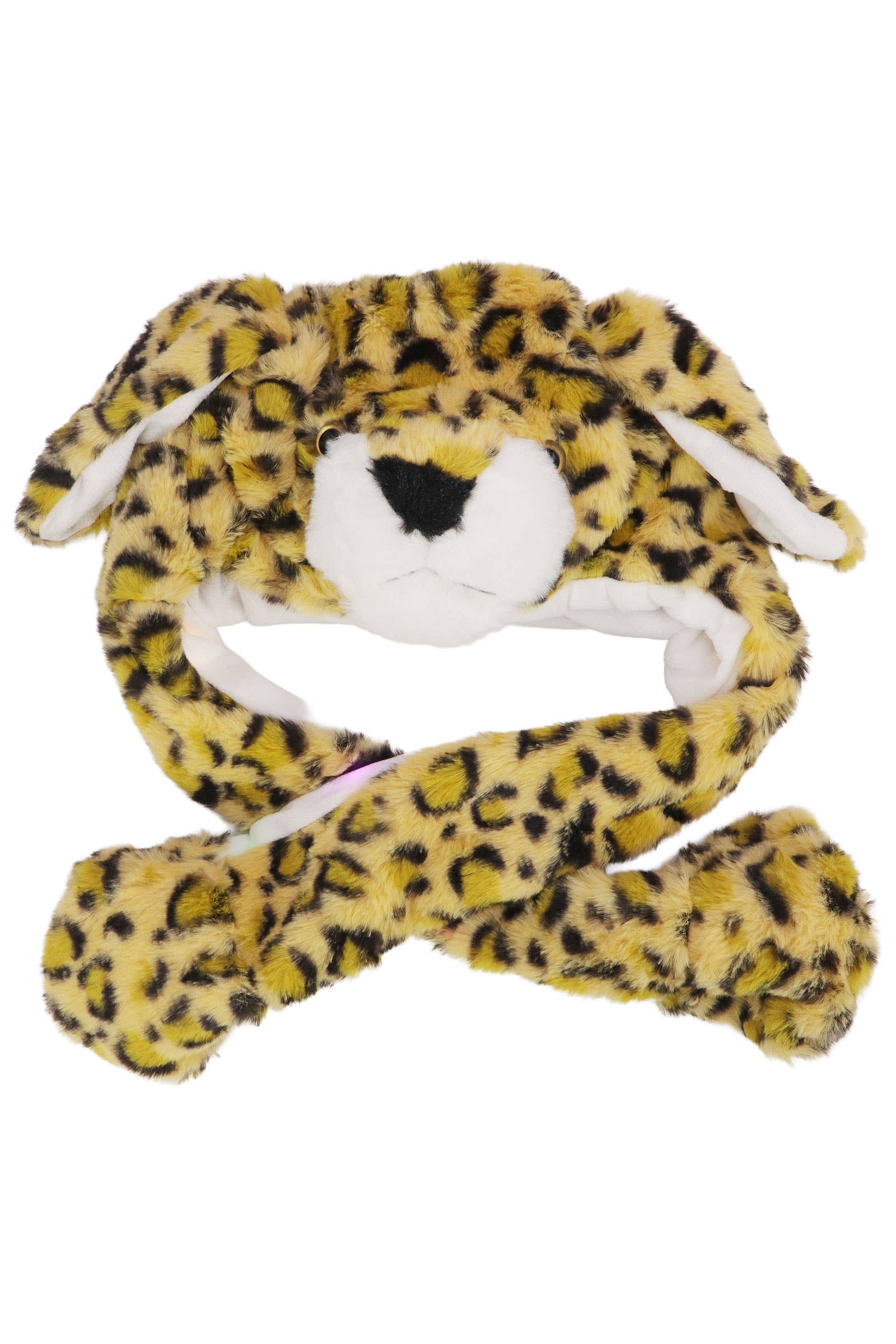 ASSORTED Animal Pals Led Light-up Ear Moving Faux Fur Hat for wholesale on Faire9