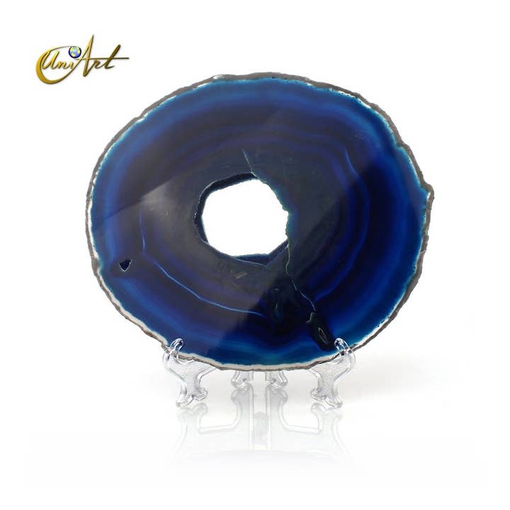 UniArt - Wholesale Spiritual stone/crystal - Blue Agate - Sheet