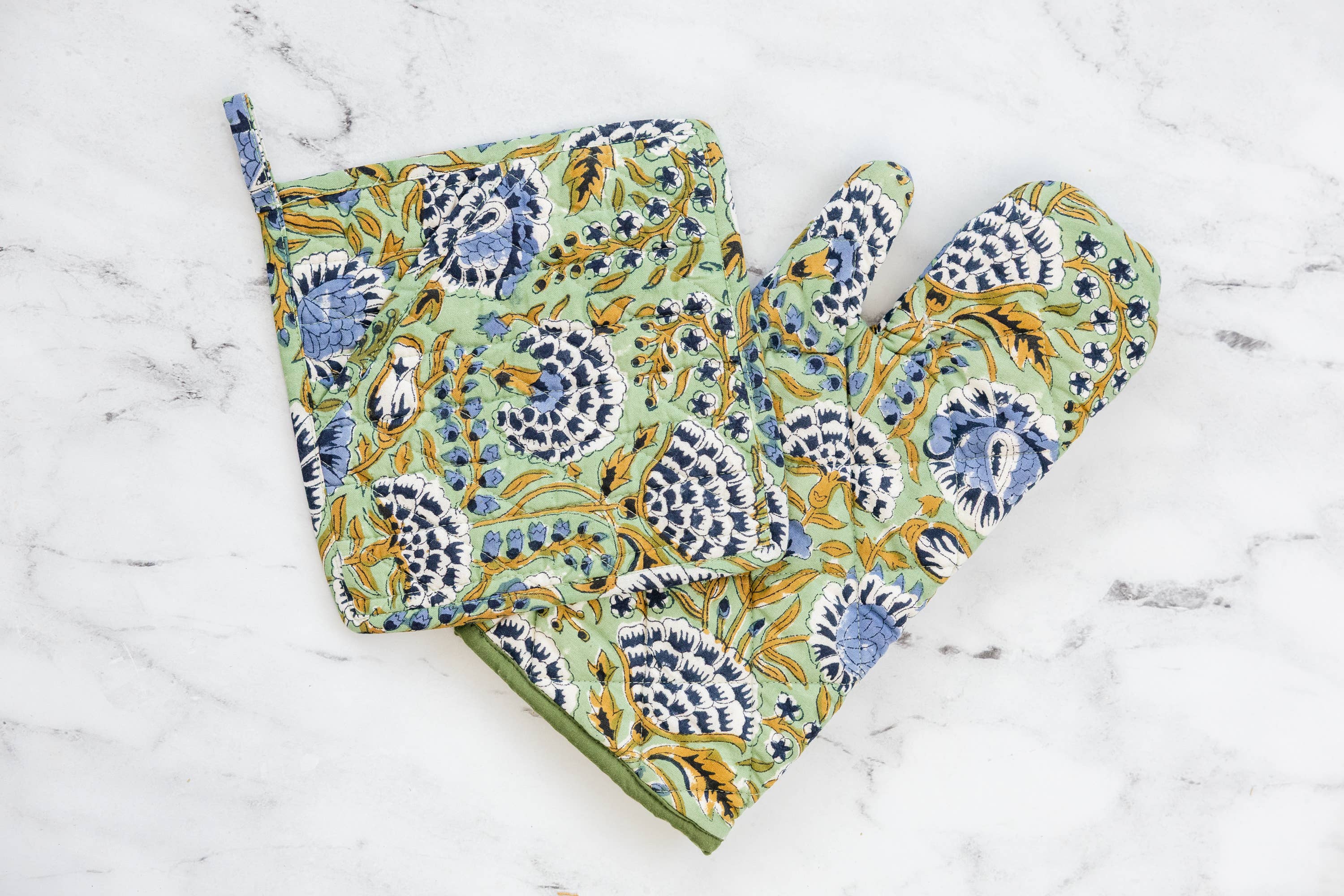 Rahab's Rope - Wholesale Oven Mitt/Pot Holder - Minted Motif Pot Holder