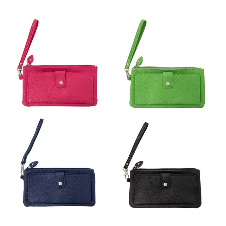 SPRING DOWNTOWN WALLET PREPACK 12PC for wholesale by Mainstreet Collection