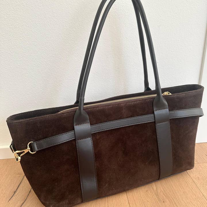 Zhade - Wholesale Shoulder Bag - Women's - PEONY - suede