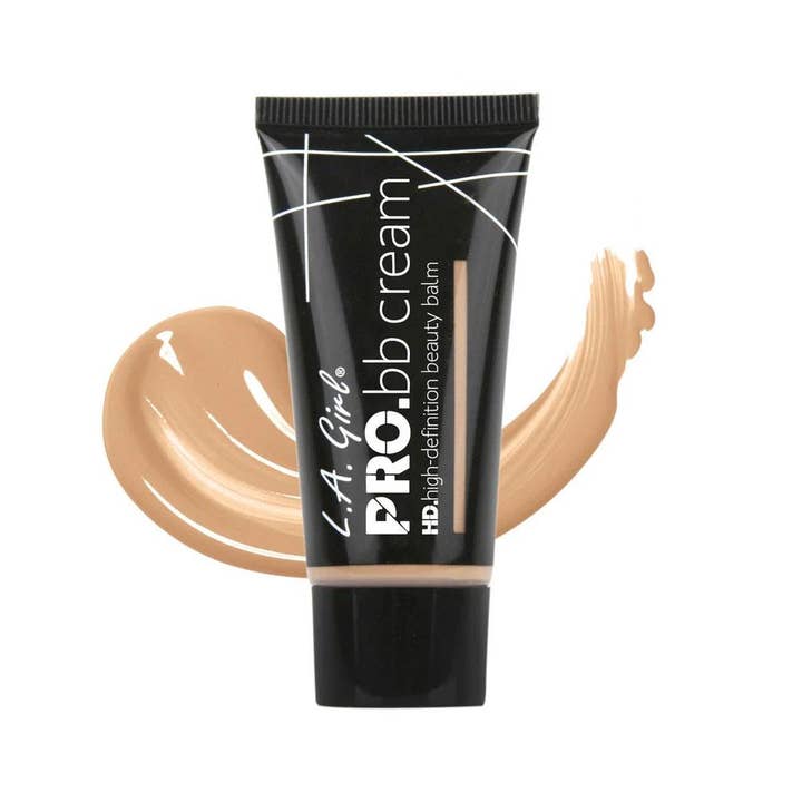 KT Supply - Wholesale BB/CC Cream - LA Girl Pro BB Cream HD Beauty Balm, GBB943, Light/Medium