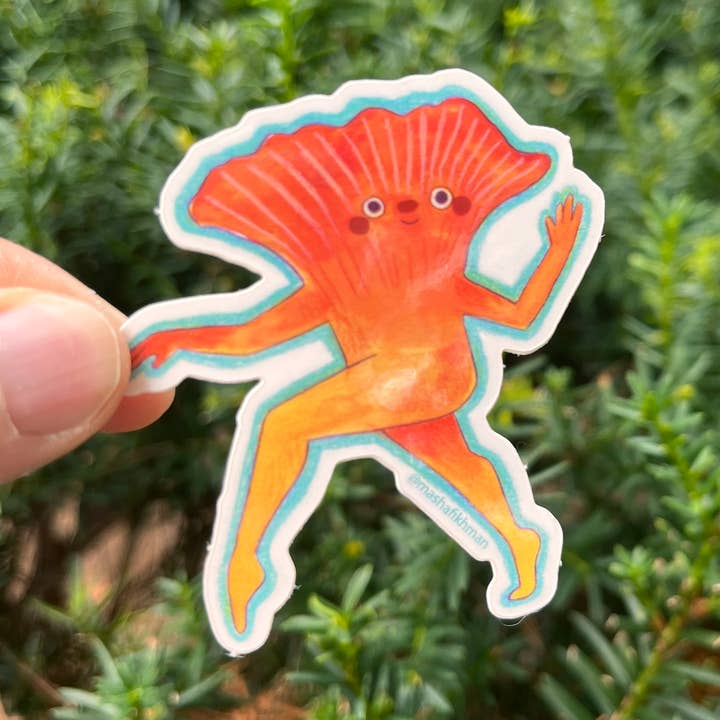 Autocollant Dancing pour la vente par Masha Fikhman Art