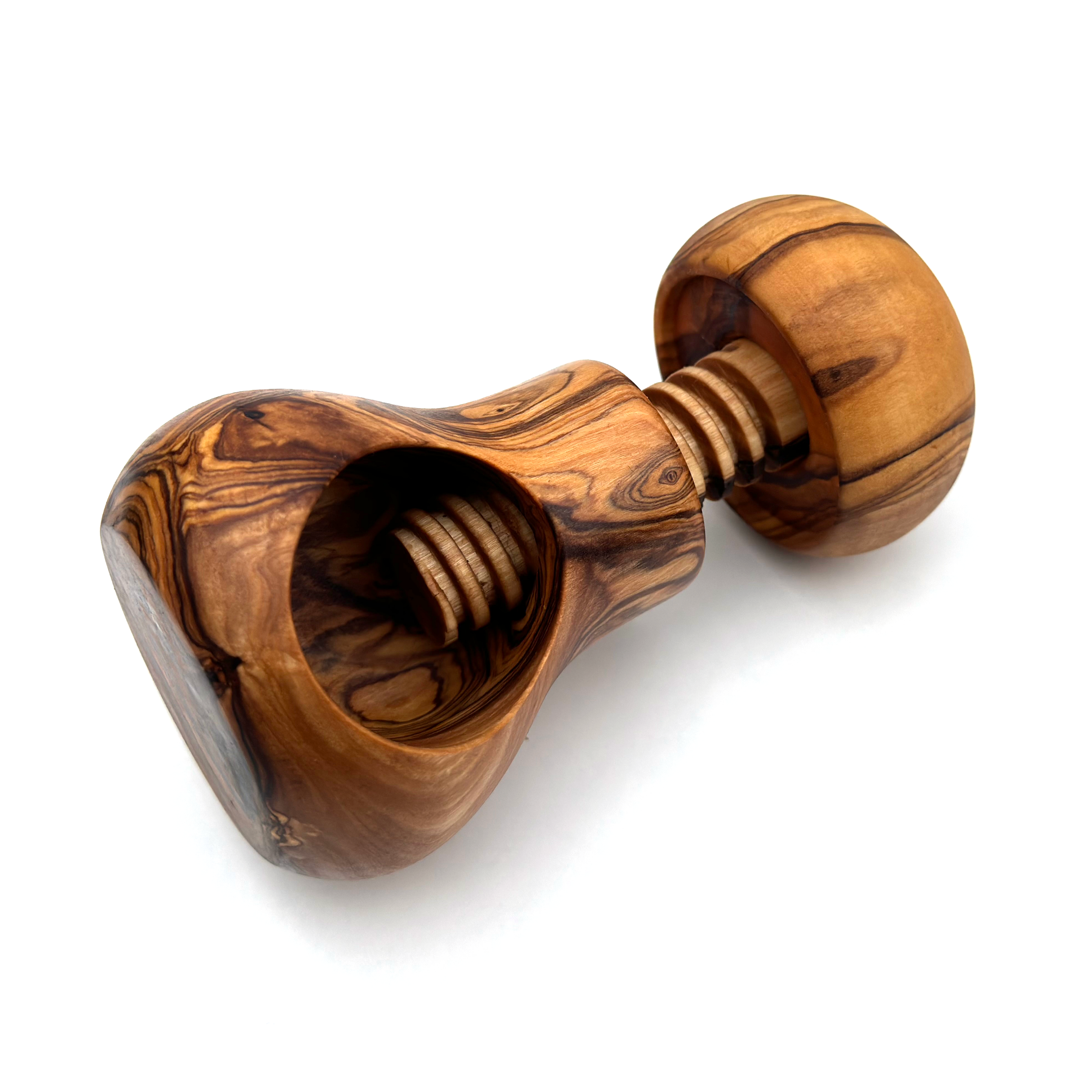 medina mood – wholesale Kitchen tool/gadget – Nutcracker nut screw made of olive wood4