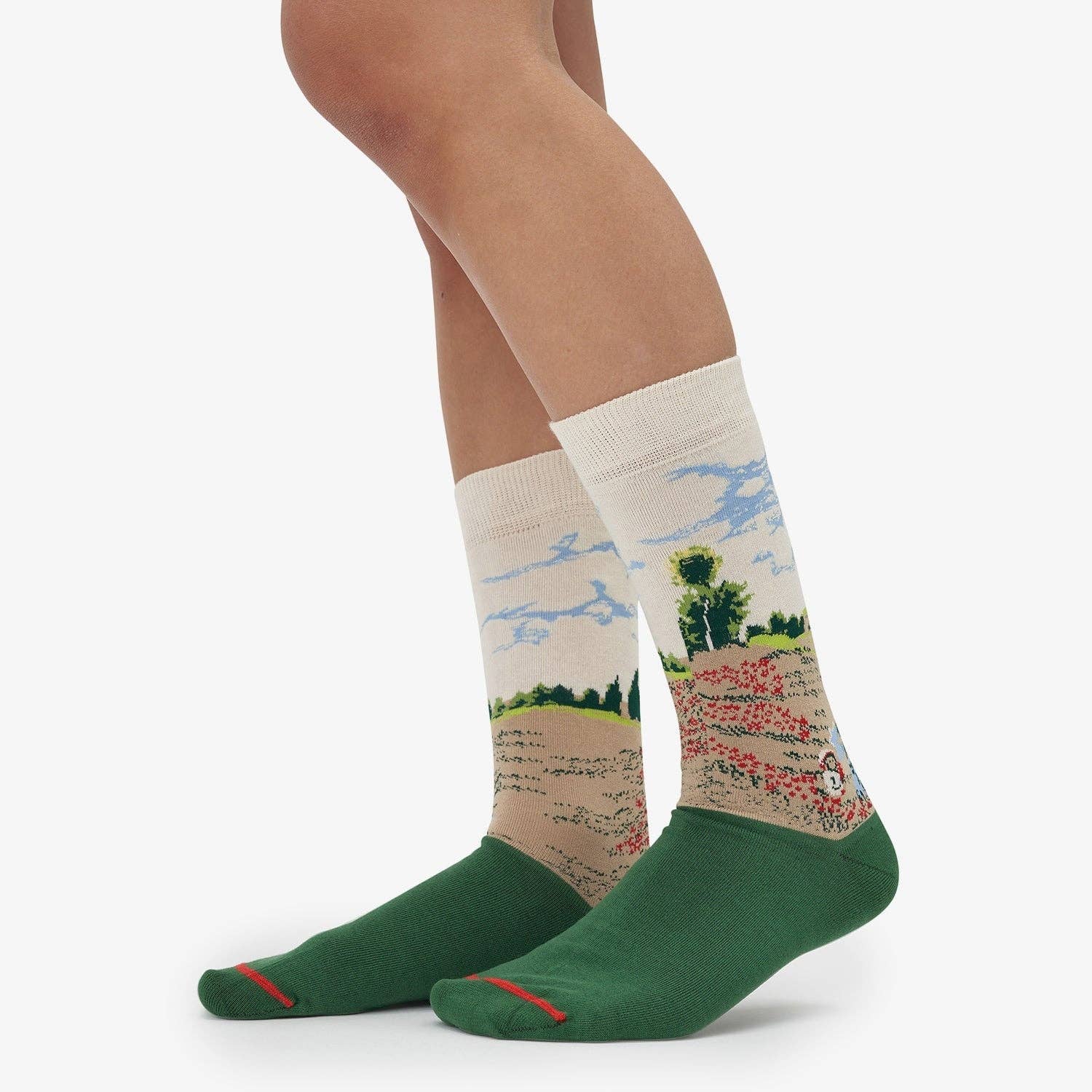 MuseARTa GmbH - Venta al por mayor Calcetines - Unisex - Claude Monet - Campo de amapolas cerca de Argenteuil3