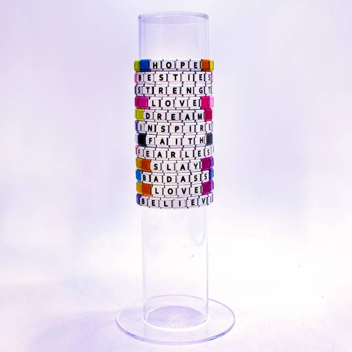 Frog Sac - Vente Supports et présentoirs à bijoux - Support pour bracelet en acrylique transparent de 9,5 pouces1