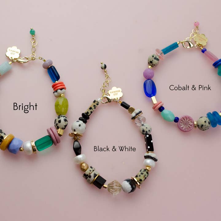 Jill Makes - Wholesale Beaded Bracelet - Colorful Handmade Beaded Bracelets