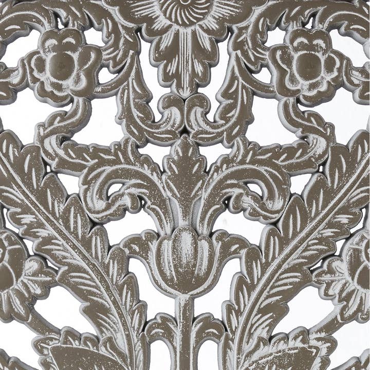 Olliix - Wholesale Wall Art Set - 2-Piece Distressed Carved Wood Wall Set, Antique Green3