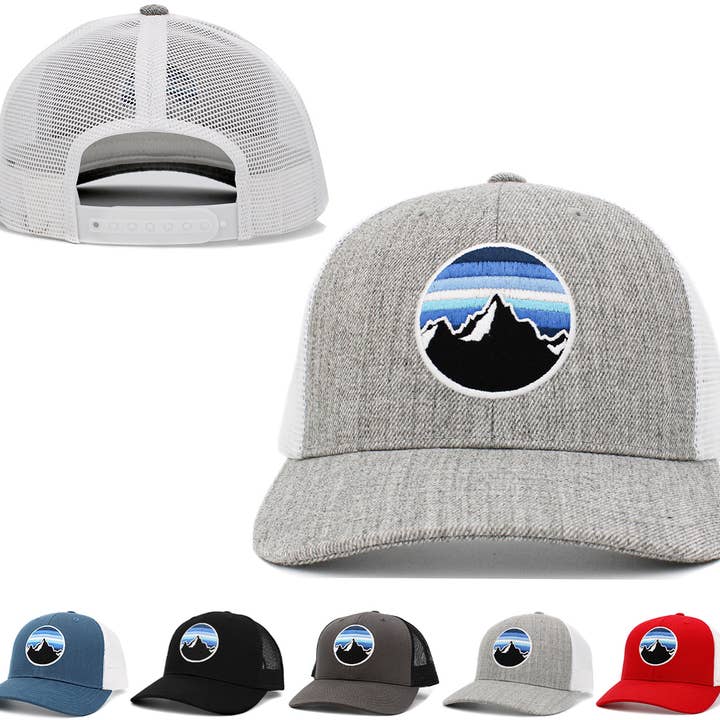 Ridge Line Mesh Ballcap for wholesale by KBETHOS