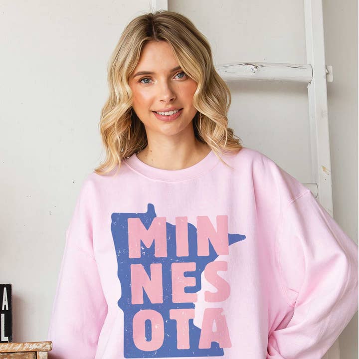 Sudadera extragrande MINNESOTA STATE para venta al por mayor de BLUME & CO.