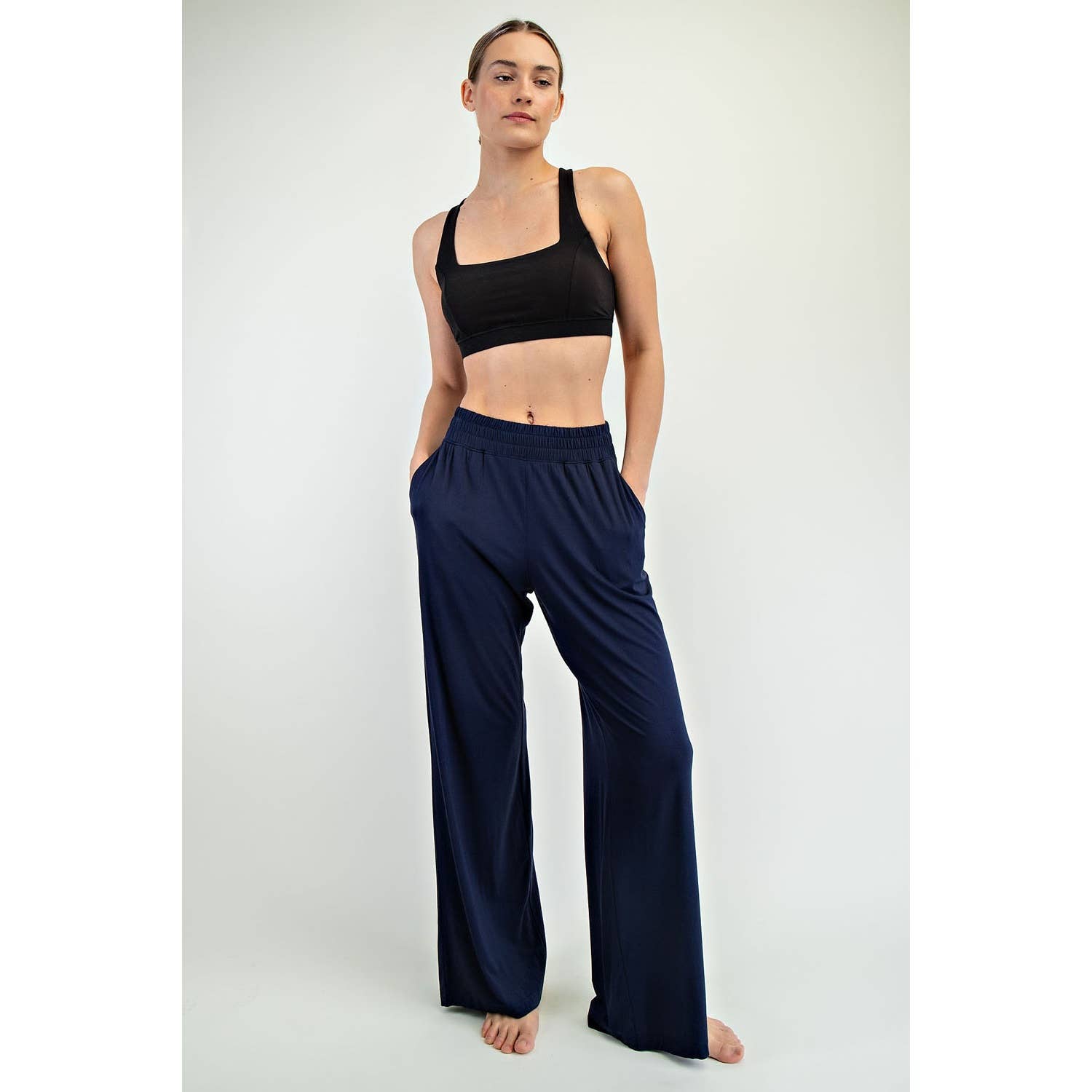 Rae Mode - Wholesale Pants - Women's - VISCOSE MODAL WIDE LEG PANT16