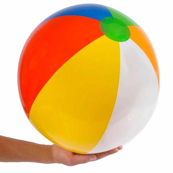 Balles de plage arc-en-ciel multicolores pour enfants en vrac pour la vente par Label & Decore