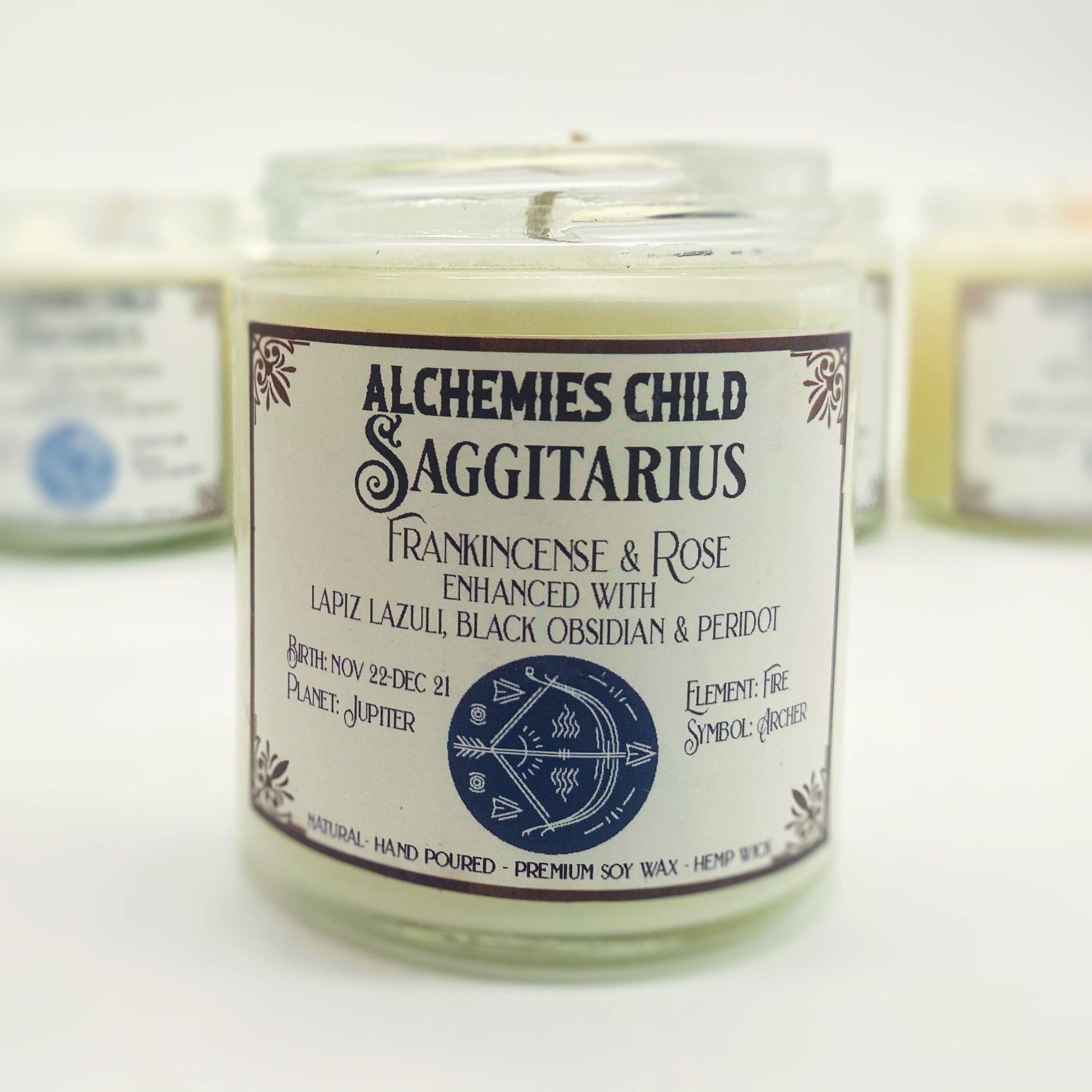 Love Blessed Brands™️ - Wholesale Jar/Filled Candle - Astrological Candles6