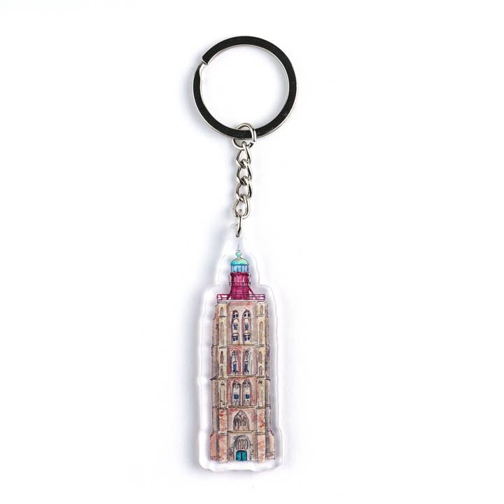 Keyring Westkapelle Lighthouse for wholesale by JOYIN