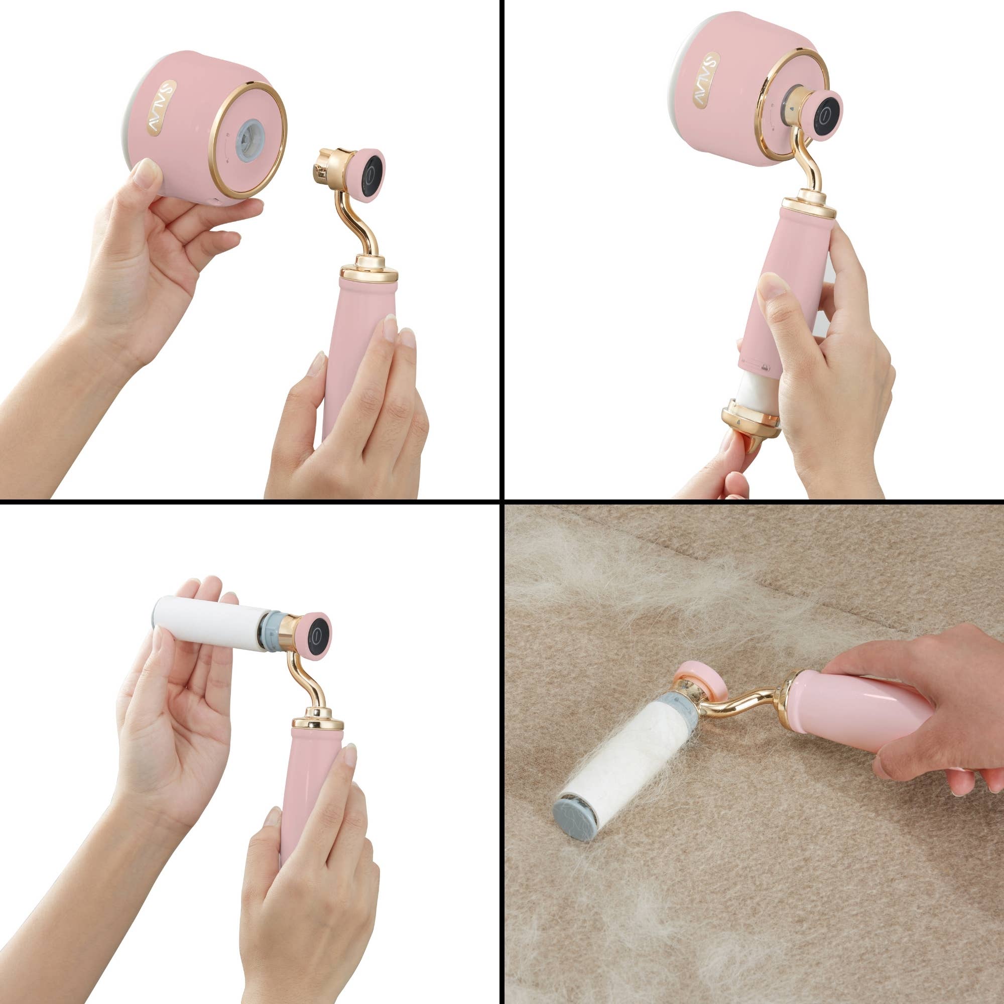 Salav-True & Tidy - Wholesale Lint Roller - Retro Edition Rechargeable Fabric Shaver and Lint Roller41