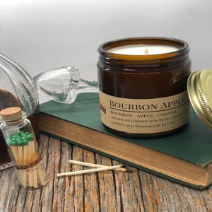 8 Oz Apothecary Custom Scented Candle Blends