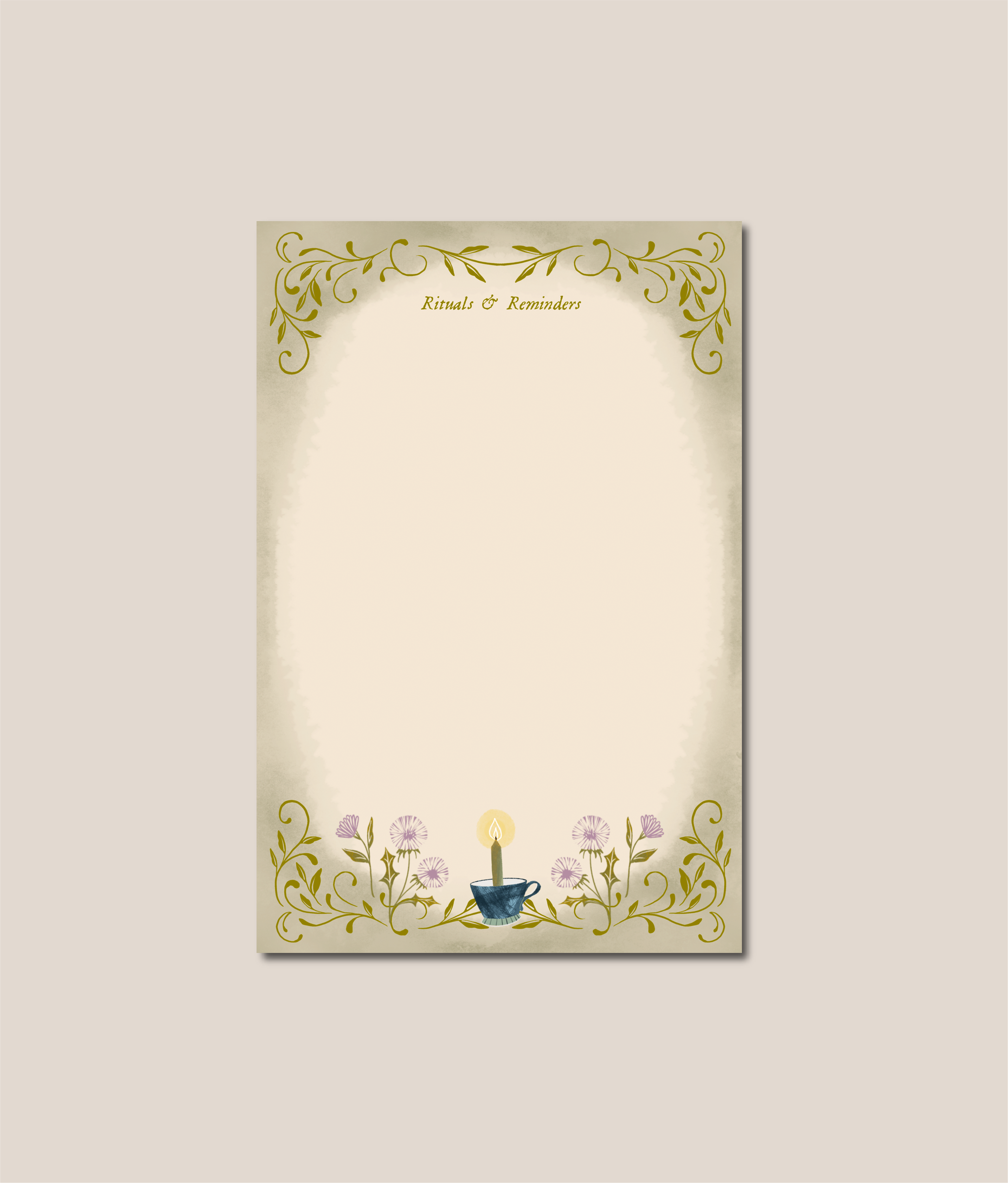 Lantern Print Co. - Wholesale Kladblok - Notitieblok: Paardenbloemrituelen - 4x61