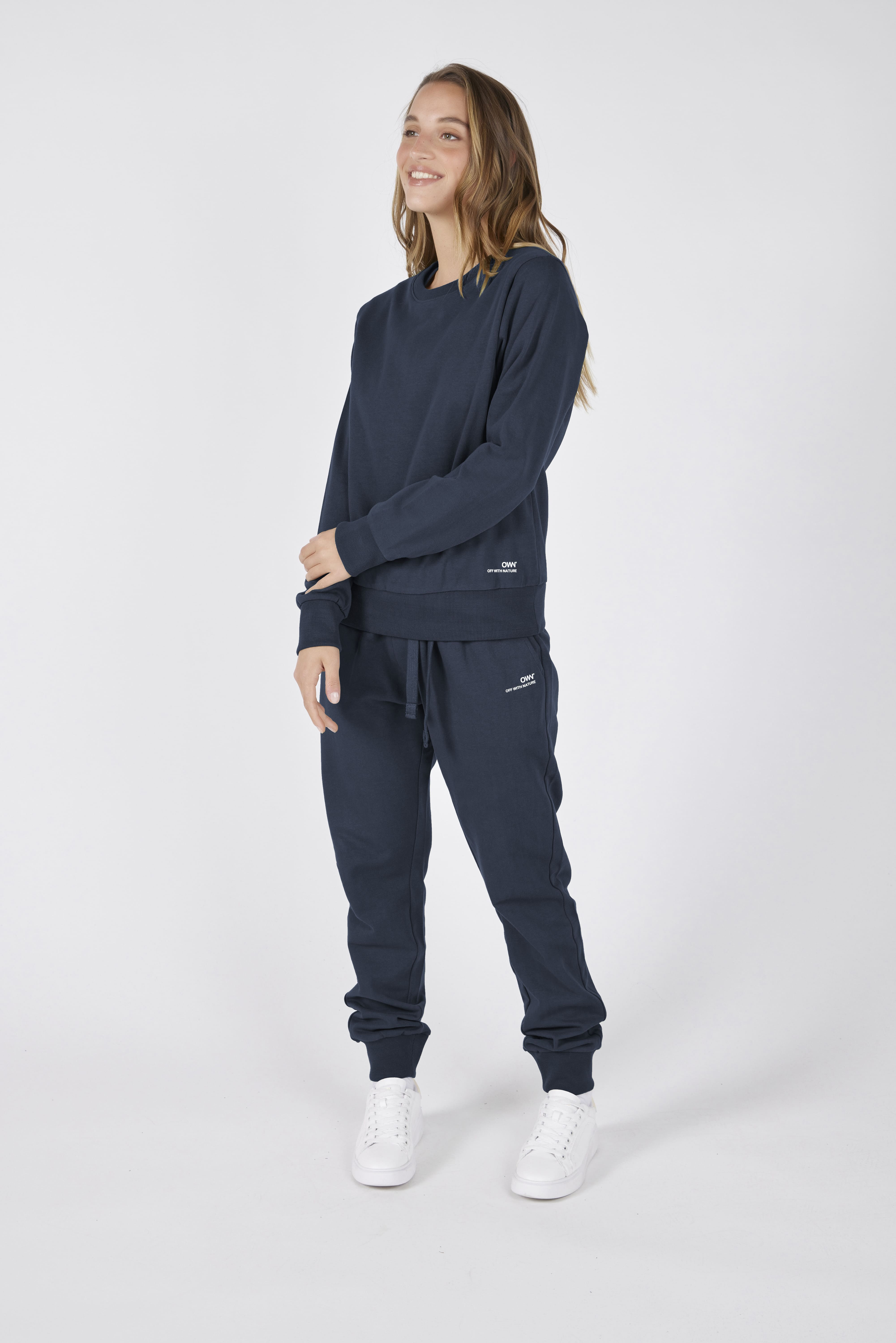 OWN OFF WITH NATURE - Wholesale Lounge Set - Women's - Crewneck Fleece Sweatshirt Set + Fleece Joggers24