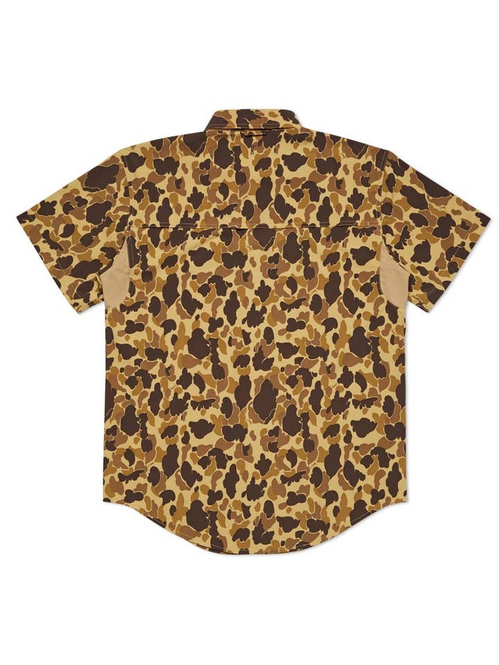 Ball and Buck - Wholesale Button Down Shirt - Men's - Active+ Field Shirt, Short Sleeve - Original Camo1