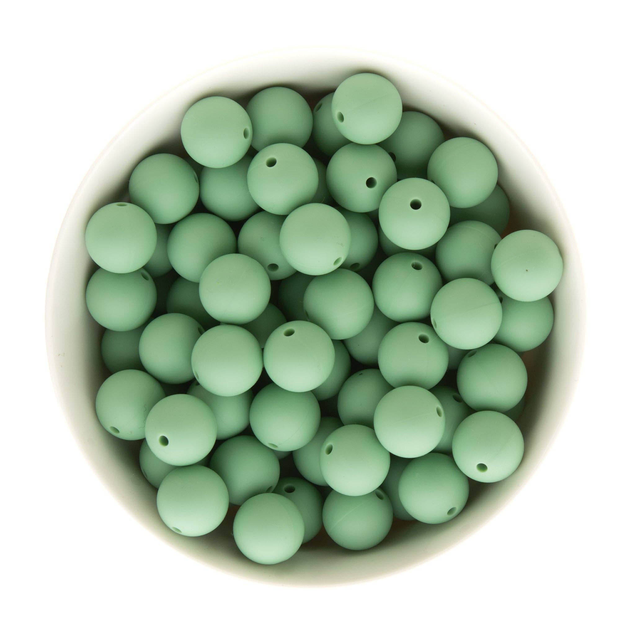 Cara & Co Silicone Craft Supply - Wholesale Beads - 15mm Round Silicone Beads64