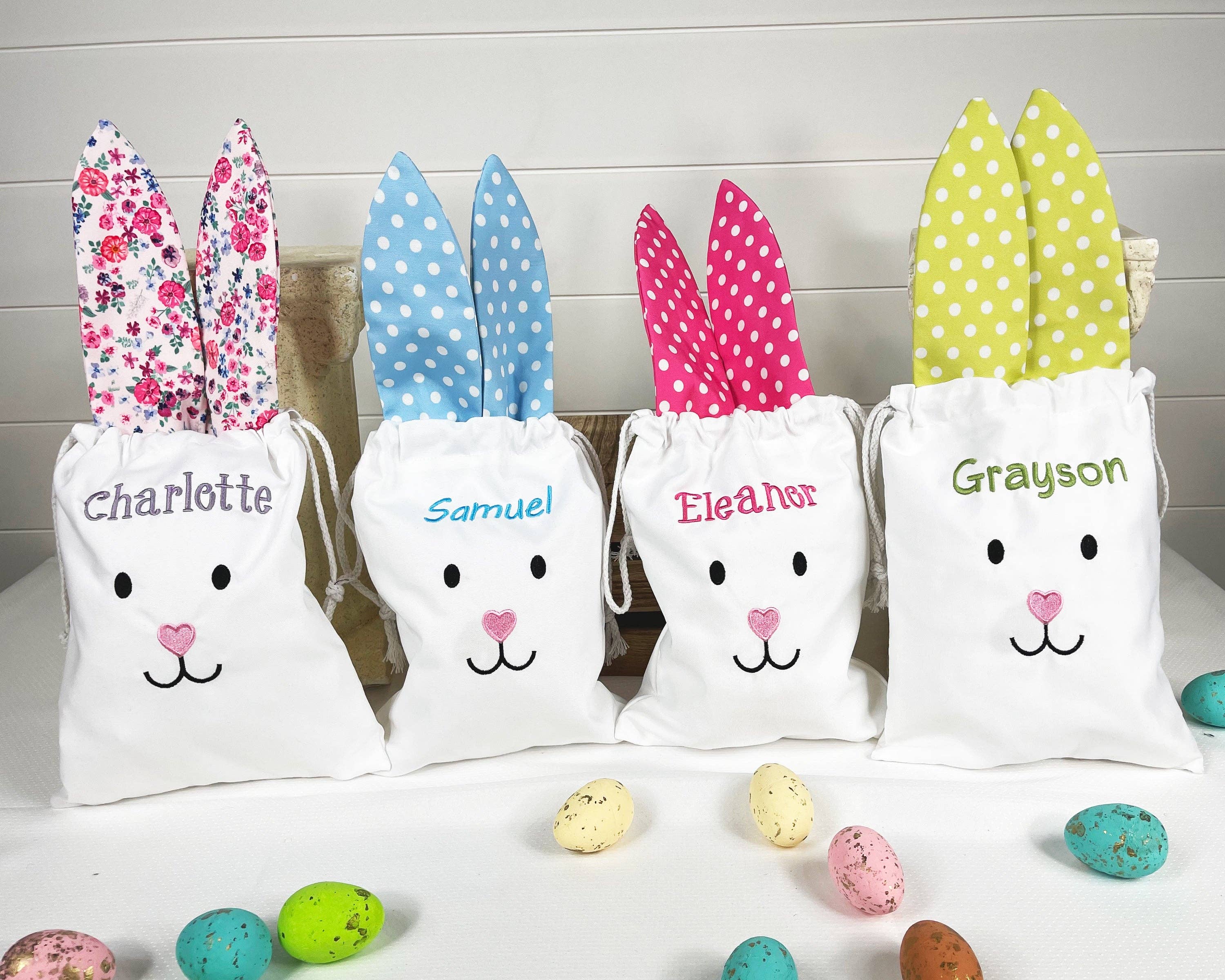 Wholesale Blank Easter bunny pouch for your store - Faire
