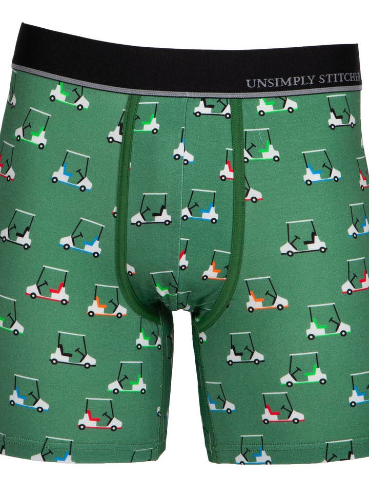Golf Carts Boxer Brief for wholesale by Unsimply Stitched