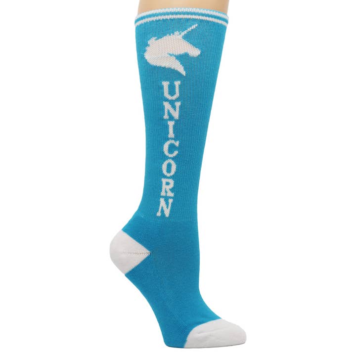 Moxy Socks - Wholesale Socks - Kids - Unicorn Knee High Socks1