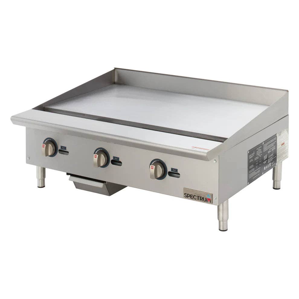 EcoQuality - Wholesale Kitchen Appliance - NGGD-12M-48M, 24" to 48" Manual Control Natural Gas Griddle15