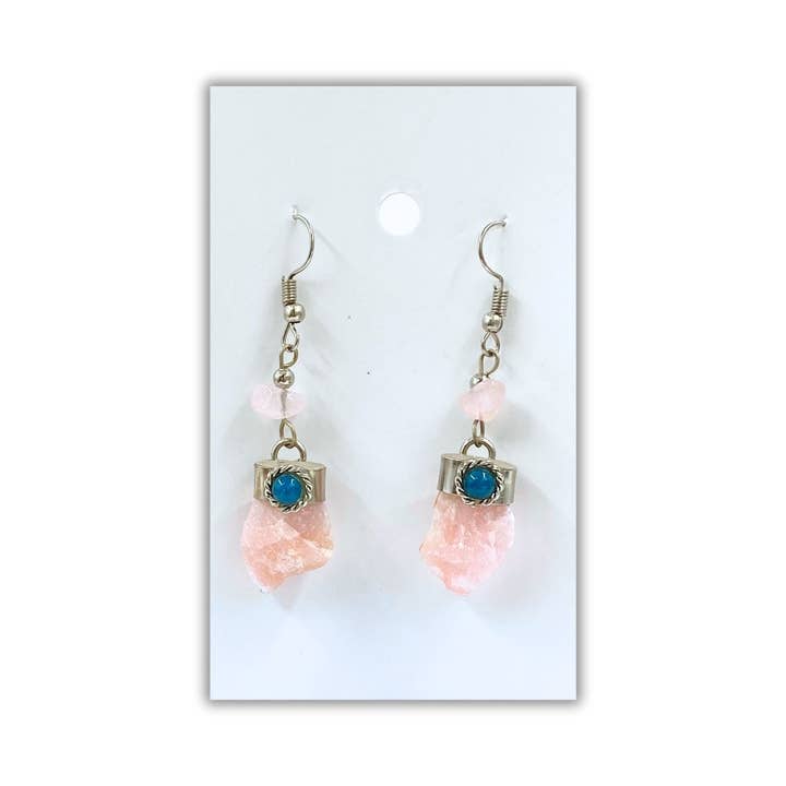 Earths Elements Wholesale - Wholesale Dangle Earrings - Earring - Dangle Raw Stone, Assorted<br>3