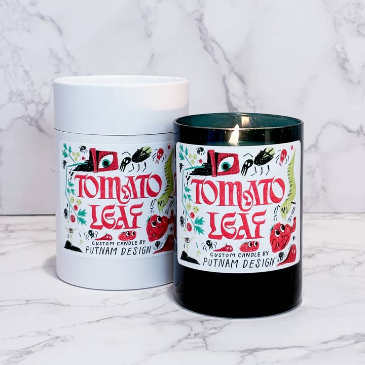 Putnam Design LLC - Wholesale Jar/Filled Candle - Tomato Leaf Candle