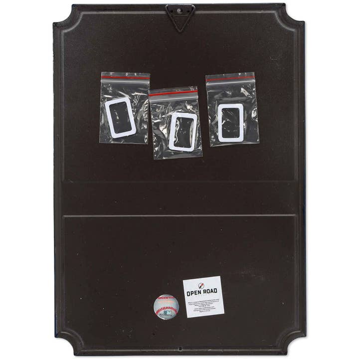 Open Road Brands, LLC - Wholesale Sign - Boston Red Sox Perpetual Calendar Metal Sign