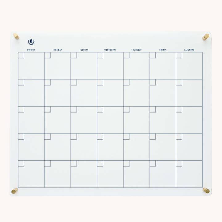 Simplified by Emily Ley - Wholesale Calendar - Acrylic Wall Calendar, Simplified