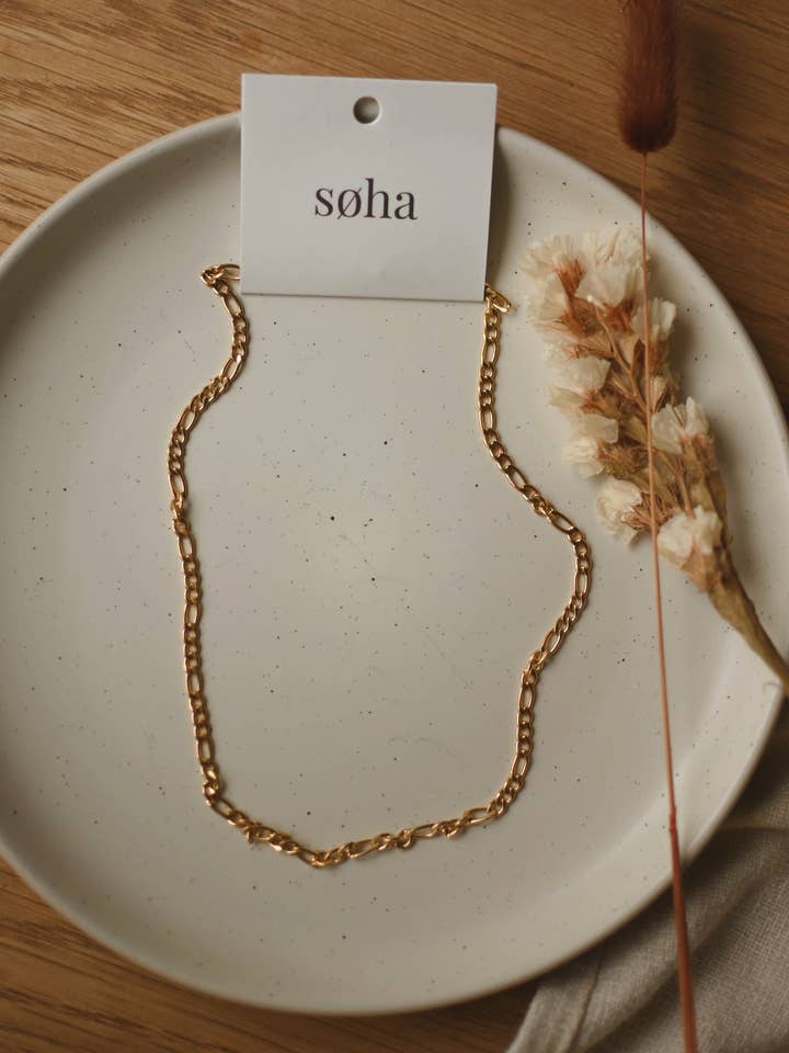 Esmée Chain - Gold Plated for wholesale by Boutique Soha