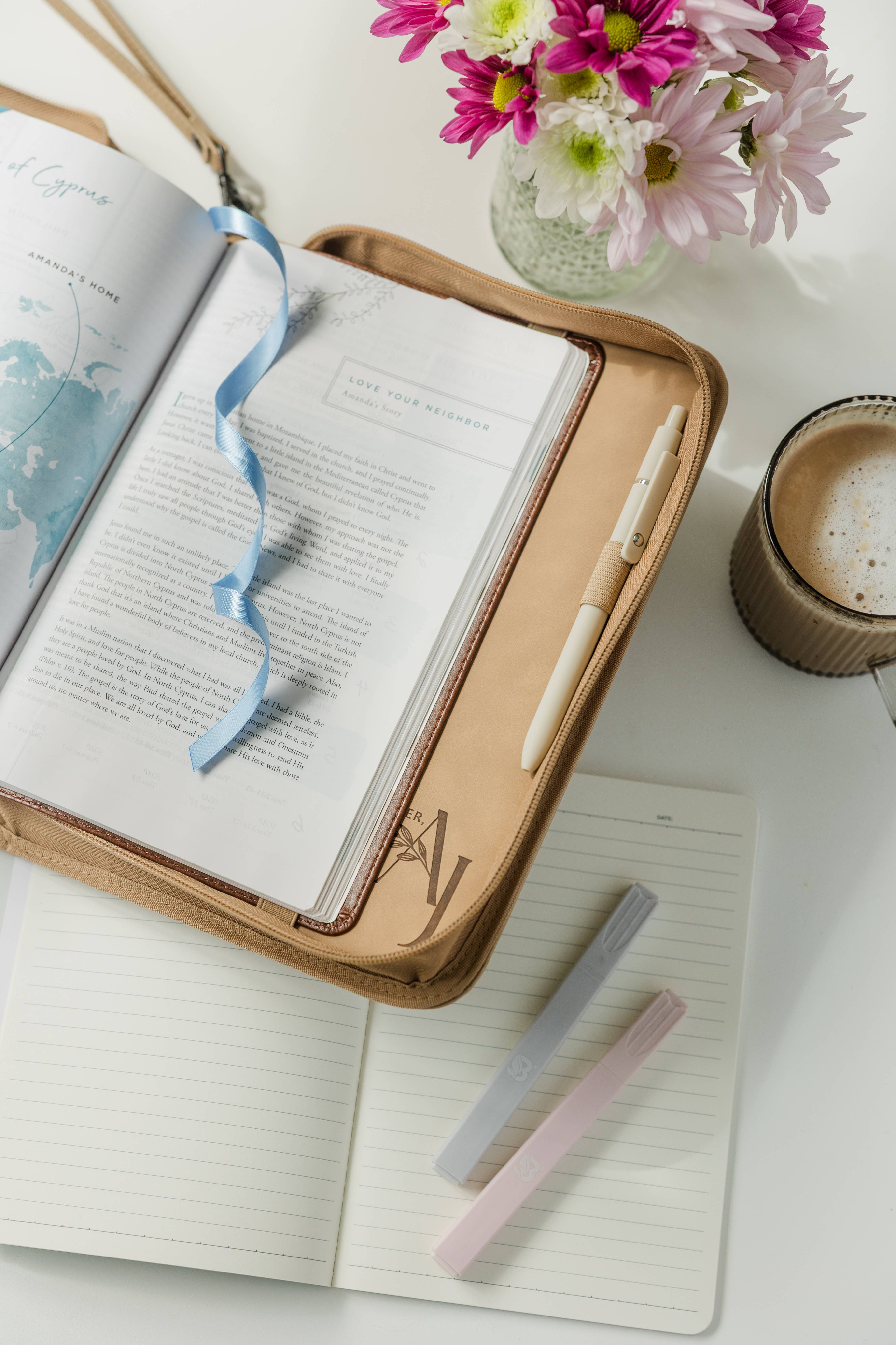 Ever, AJ - Wholesale Bible Cover - Bible Cover, Vegan Leather, Wreath Bible Case, Holy Bible12